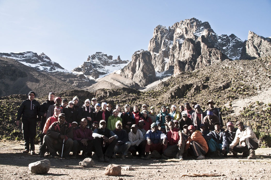 MT. Kenya 2012 Gruppenfoto