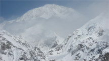 Der MT Mc-Kinley liegt in Alaska