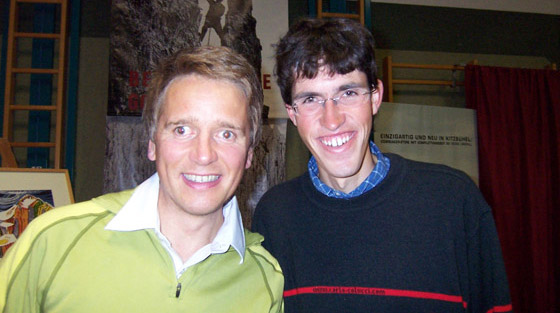 Andy mit Hansjörg Auer